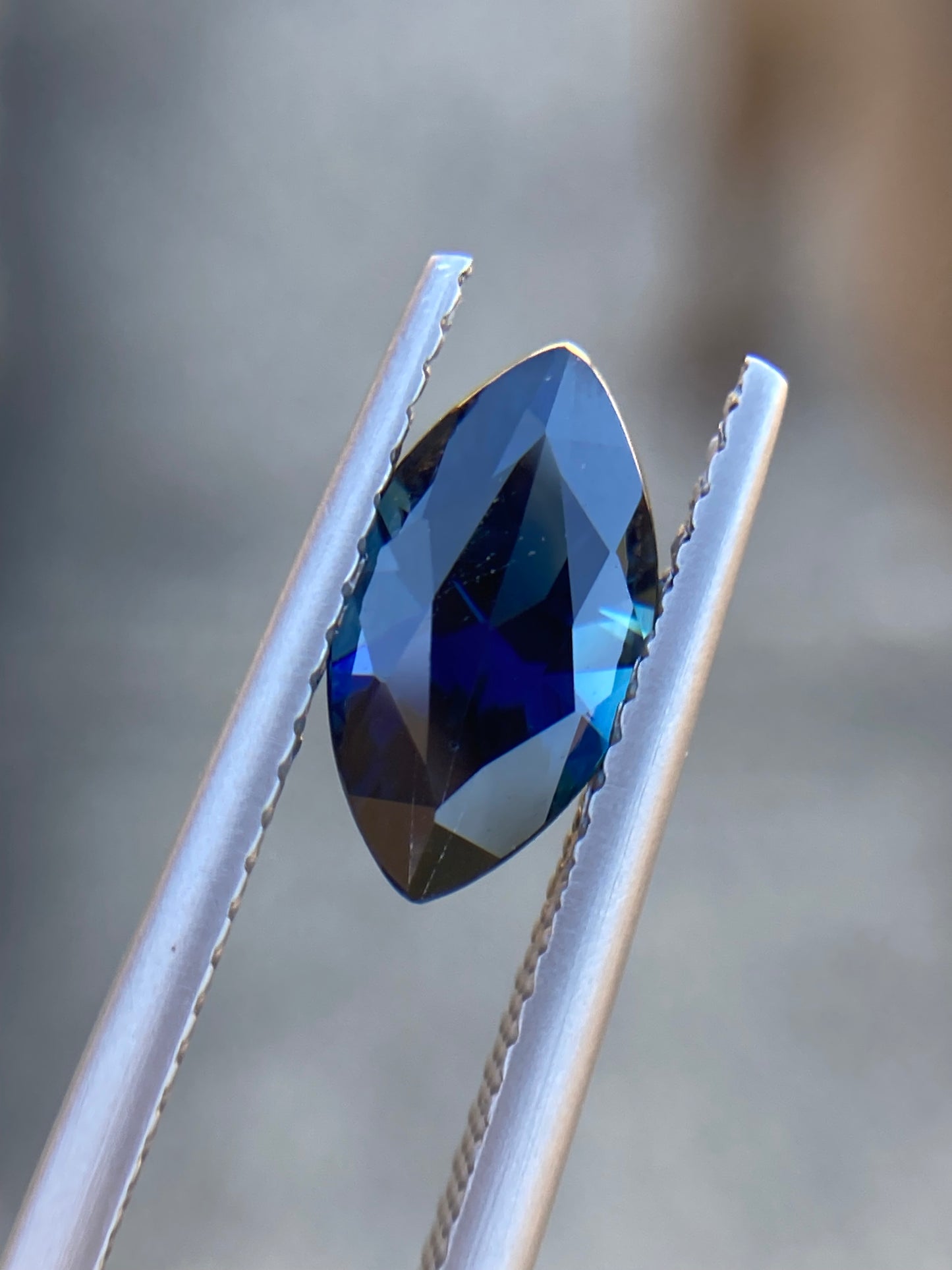 020- Australian Sapphire 1.68ct Blue MARQUISE CUT