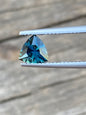 041- Parti Australian Sapphire 1.12ct TRILLION CUT