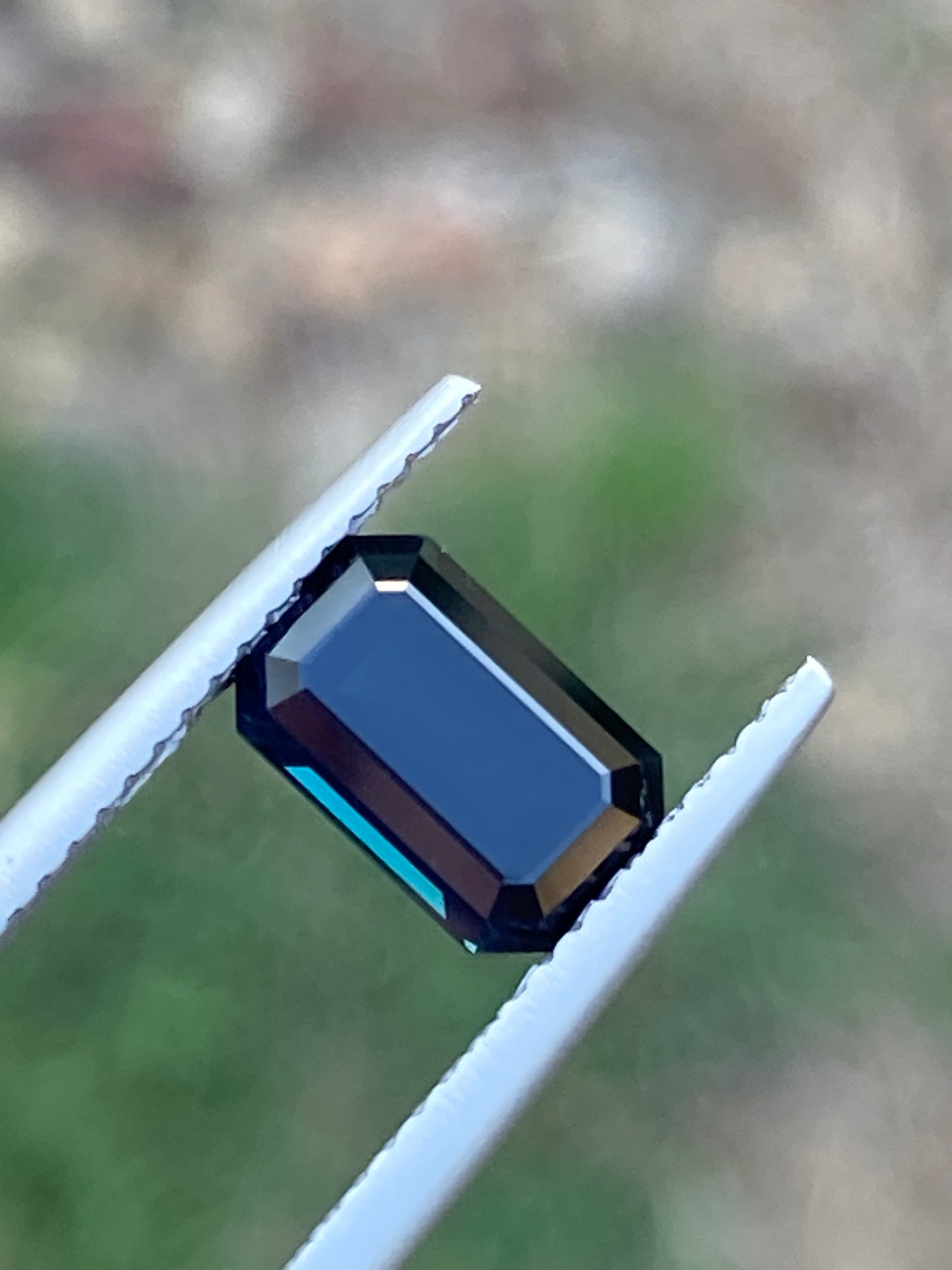 024- Midnight Blue Australian Sapphire 2.11ct EMERALD CUT