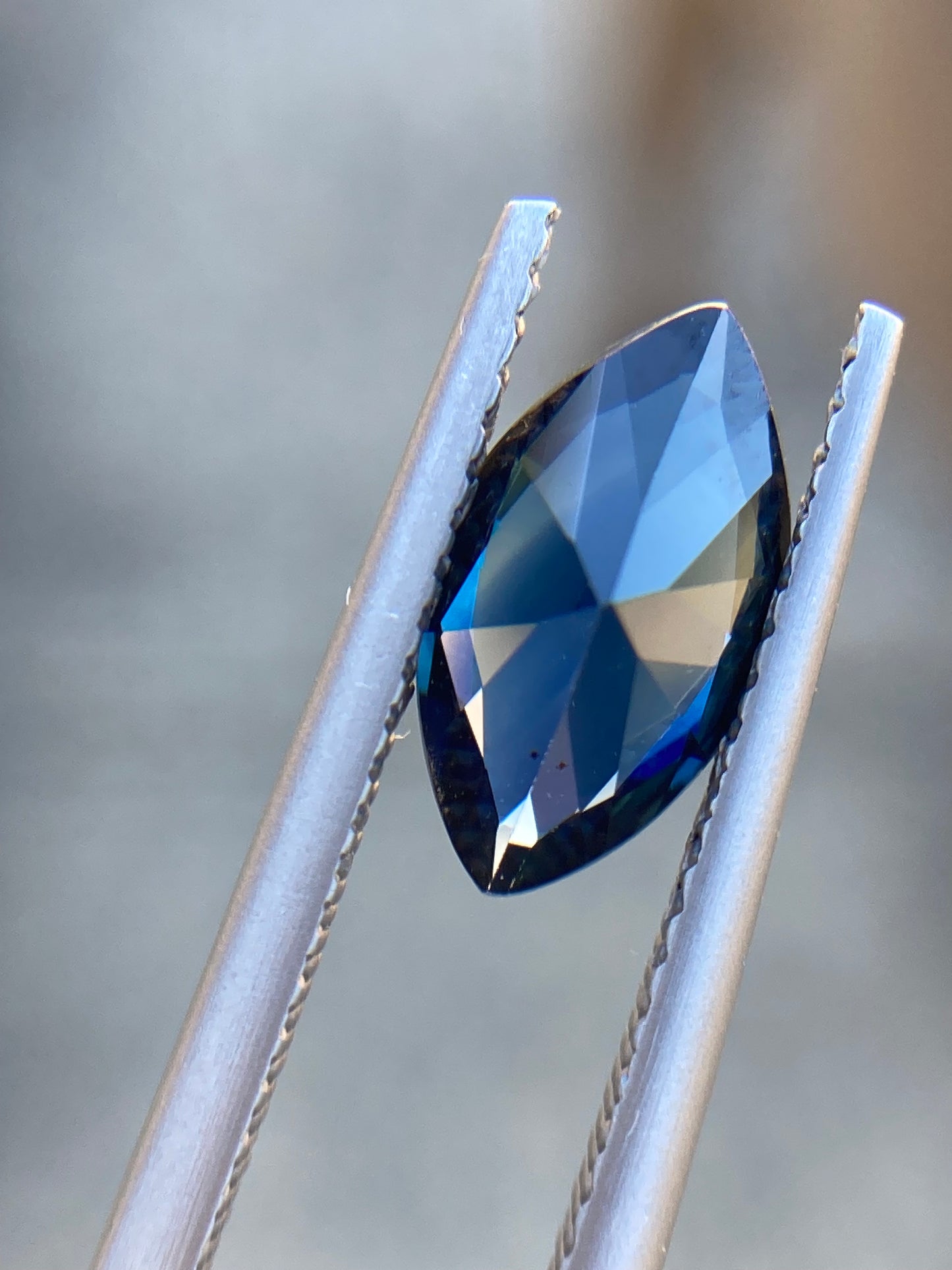 020- Australian Sapphire 1.68ct Blue MARQUISE CUT